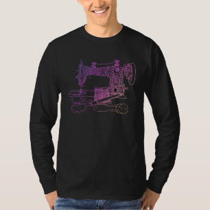 Sewing Machine Crocheting Quilting Knitting Tailor T-Shirt