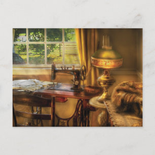 Sewing Machine  - Domestic Sewing Machine Postcard
