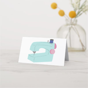 Sewing Machine Place Card