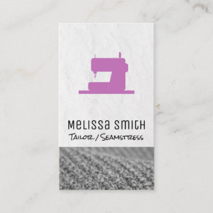 Sewing Machine   Seamstress   Tailor II Business Card