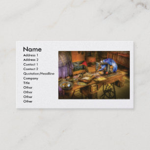 Sewing Machine  - Sewing Machine IV Business Card