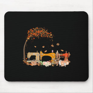 Sewing Machine Sewing Quilting Lover Quilter Fall Mouse Mat