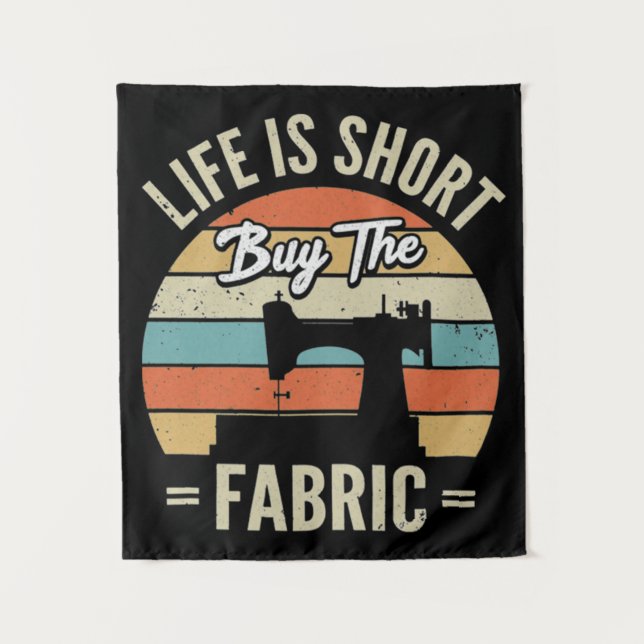 Sewing Machine Tapestry (Front)