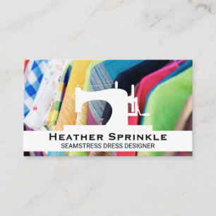 Sewing Machine   Wardrobes Business Card