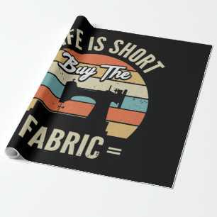 Sewing Machine Wrapping Paper
