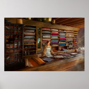 Sewing - Minding the mending store Poster