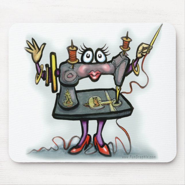 Sewing Mouse Mat (Front)