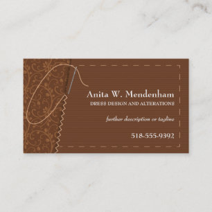 Sewing Needle Business Card