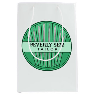 Sewing Needles Tailor Business Packaging Medium Gift Bag