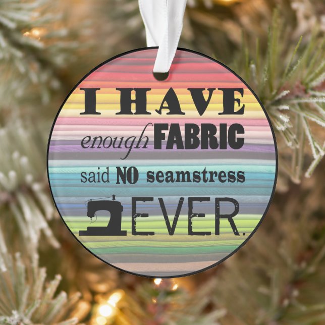 Sewing Not Enough Fabric • Crafts Ornament (Tree)