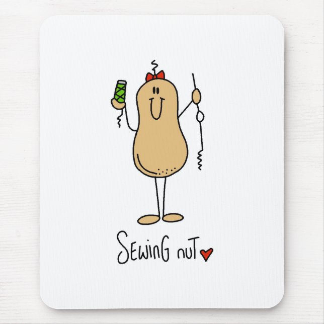 Sewing Nut Mouse Mat (Front)