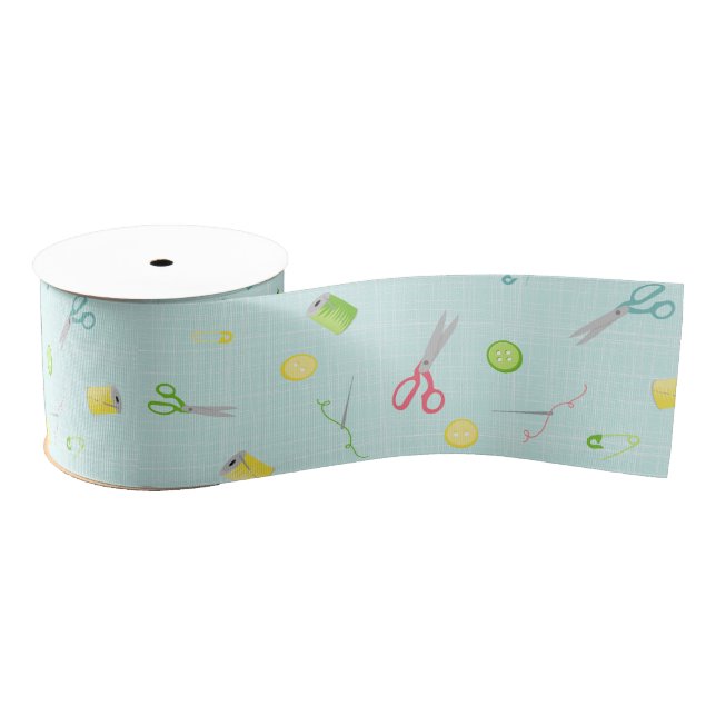 Sewing pattern grosgrain ribbon (Spool)