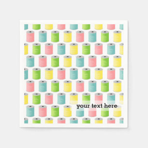 Sewing pattern napkin