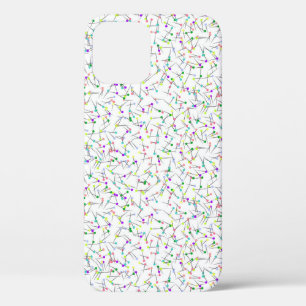 Sewing Pins White Dressmaker Seamstress Tailor iPhone 12 Case