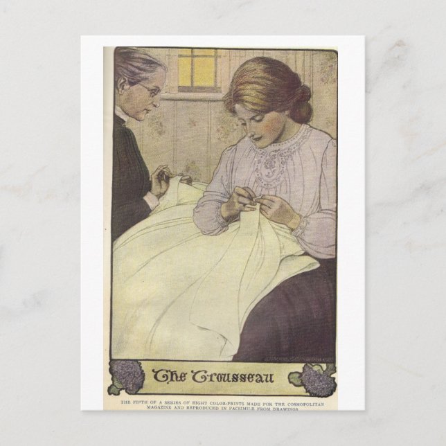 sewing postcard (Front)