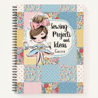 Sewing Projects Idea Planning  for Seamstress Notebook