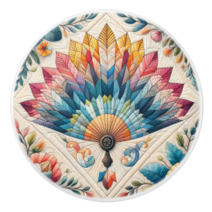 Sewing Quilting  Ceramic Knob