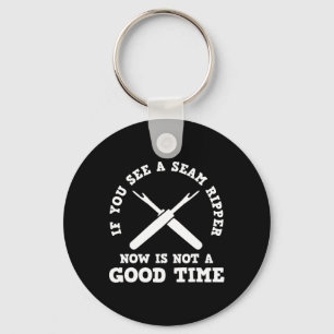 Sewing Quilting Key Ring