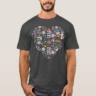Sewing Quilting Machine Quilters Gift For Sewing T-Shirt