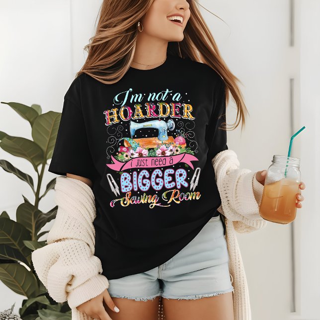 Sewing Quilting Seamstress Flora Funny Modern Tri-Blend Shirt (Creator Uploaded)