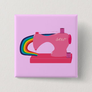 Sewing Rainbows 15 Cm Square Badge