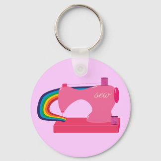 Sewing Rainbows Key Ring