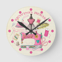 Sewing Room Clock