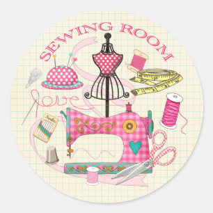 Sewing Room Stickers