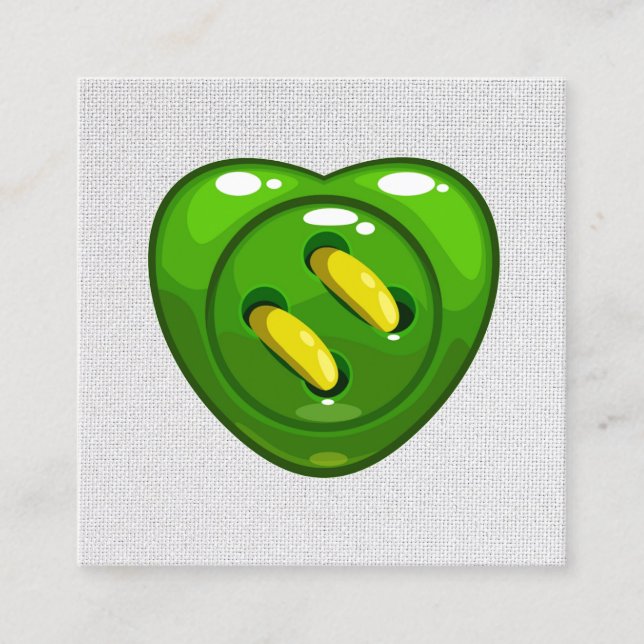 Sewing Seamstress Craft Shop Business Card (Front)