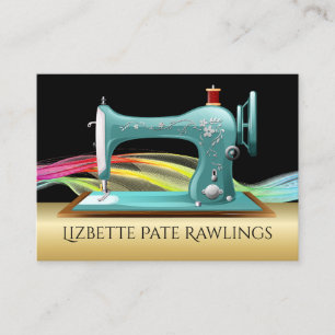 Sewing Seamstress Designer Business Card