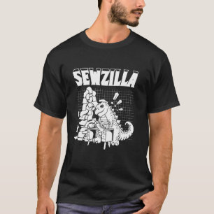 Sewing Seamstress Machine - Handcraft Sewer Sewing T-Shirt