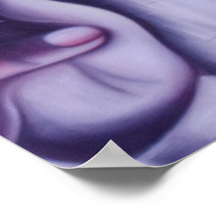 "Sewing Secrets" poster of original oil painting