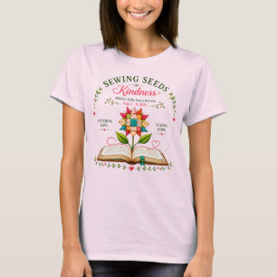 Sewing Seeds of Kindness T-shirt - Bright