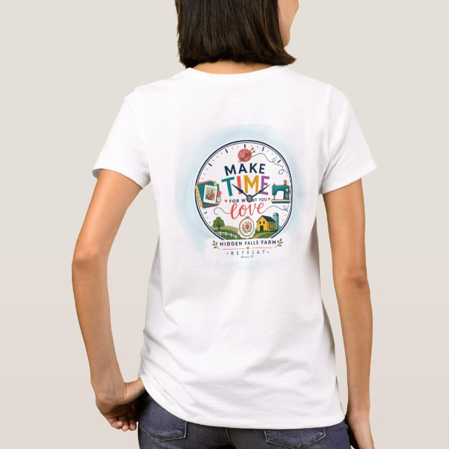 Sewing Seeds of Kindness T-shirt - Bright (Back)