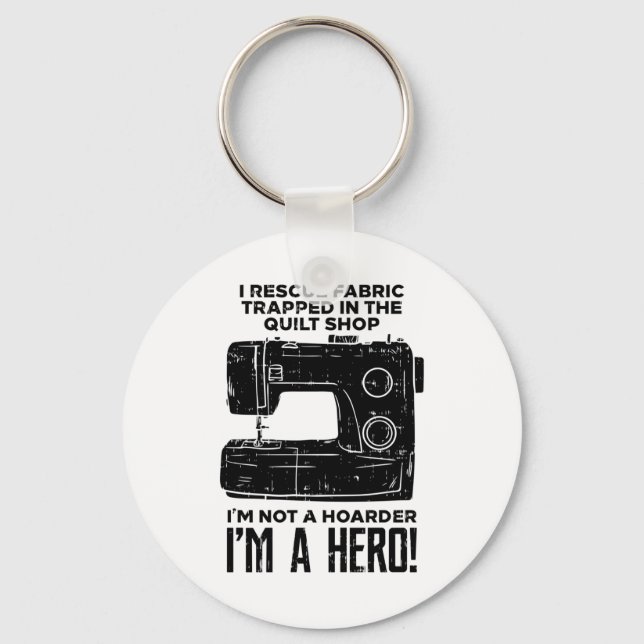 Sewing Sewing Machine Key Ring (Front)
