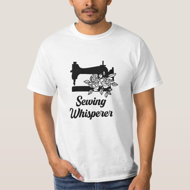 Sewing - Sewing Whisperer T-Shirt (Front)