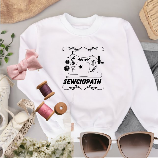 Sewing Shirt, Sewciopath Tee, Women, Quilter Gift, T-Shirt (Creator Uploaded)