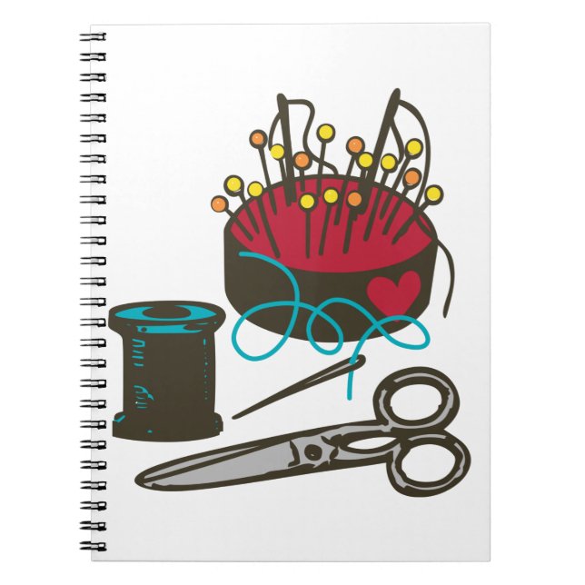 Sewing Supplies Notebook (Front)