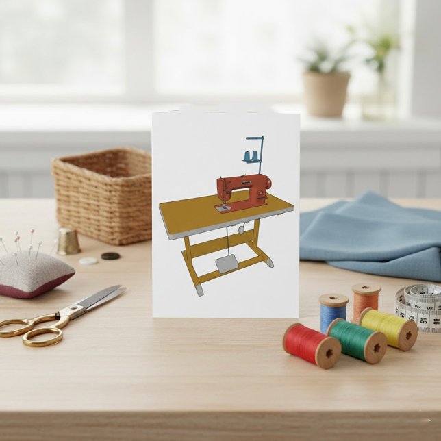 Sewing Table And Machine Invitation (Creator Uploaded)