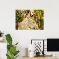 Sewing the Sail by Joaquin Sorolla