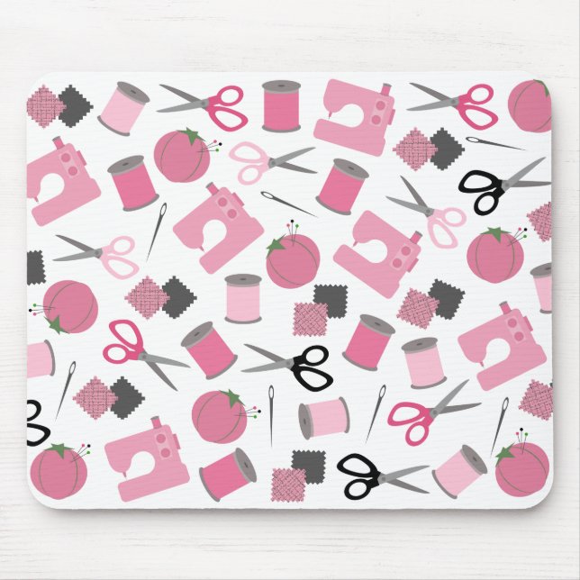 Sewing Themed Mousepad (Front)