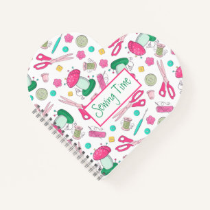 Sewing Time Spiral Notebook