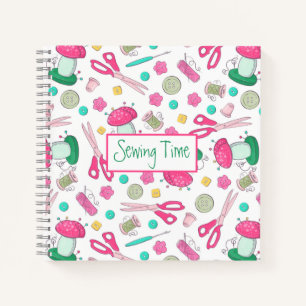 Sewing Time Spiral Notebook