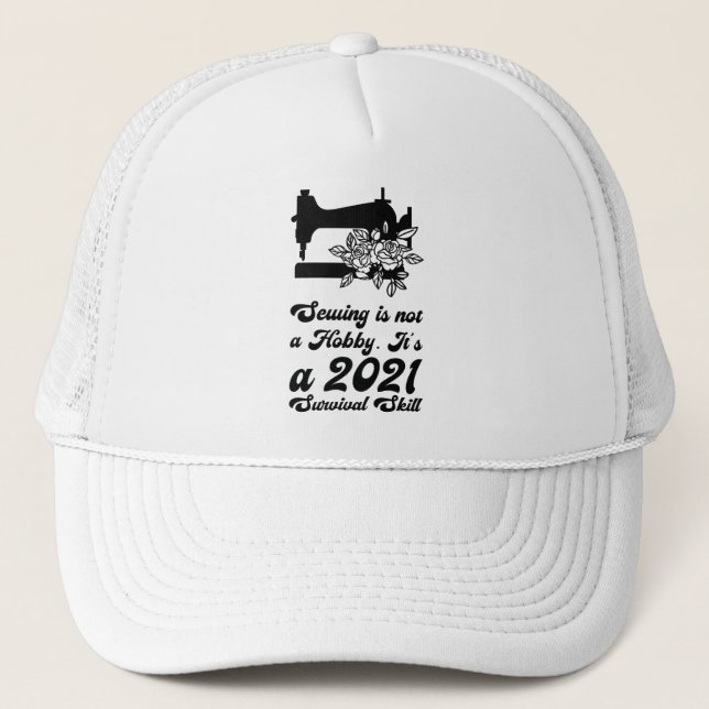 Sewing - trucker hat (Front)