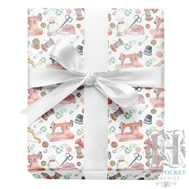 Sewing Wrapping Paper (Creator Uploaded)