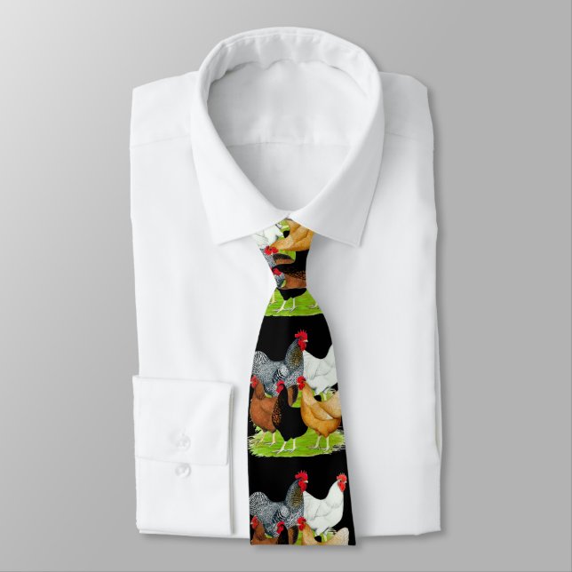 Sex-linked Chickens Quintet Tie (Tied)