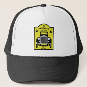 Sexagenarian Happy Birthday Over The Hill Trucker Hat