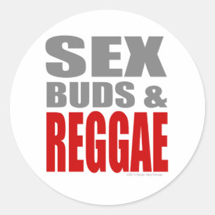 SexBuds & REGGAE Classic Round Sticker