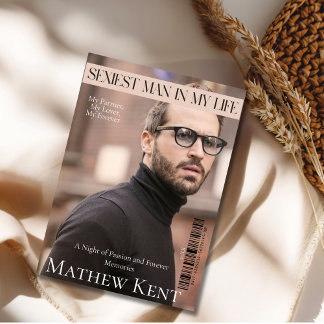 Sexiest Man in My Life Magazine cover Holiday Card