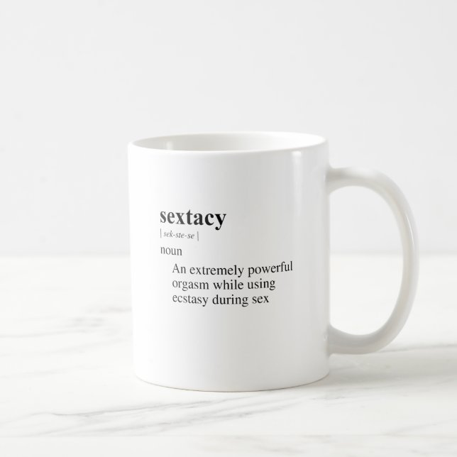 SEXTACY COFFEE MUG (Right)